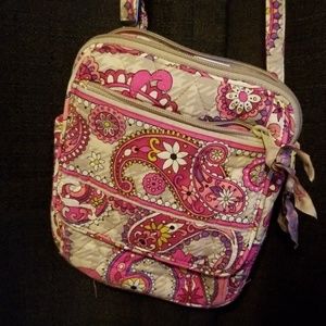 Vera Bradley Paisley Meets Plaid Crossbody Bag